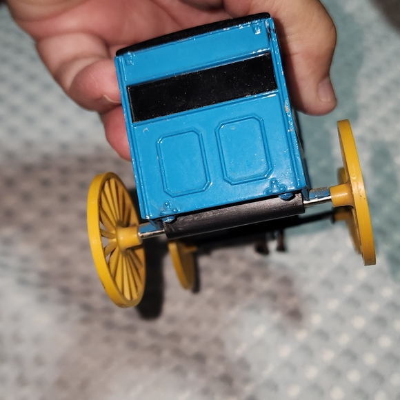 MONTGOMERY WARD EUC VINTAGE HORSE & WAGON DIE CAST BANK - Picture 4 of 6